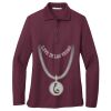 Women's Silk Touch Long Sleeve Polo Thumbnail