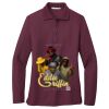 Women's Silk Touch Long Sleeve Polo Thumbnail